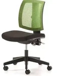 Mayer B&uuml;rostuhl myLADYLIKE, 2232 503 gr&uuml;n, schwarz, schwarz Stoff - Gr&uuml;n/Schwarz