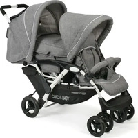 CHIC 4 BABY - Geschwisterwagen DUO mit Tragetasche und Regenschutz,...