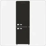 Wolkenstein KG250.4RT BRetro K&uuml;hl-/ Gefrierkombiantion, schwarz - Schwarz