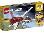 LEGO&reg; Creator Flugzeug der Zukunft, 31086 - Rot