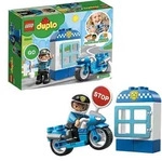 LEGO 10900 DUPLO Polizeimotorrad, Polizei Spielzeug ab 2 Jahre mit Motorrad und