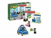 LEGO 10902 DUPLO Town Polizeistation mit Polizeiauto, Gefängniszelle und 2