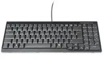 DIGITUS DS-72000GE Tastatur f&uuml;r TFT-Konsolen schwarz Kabel deutsche Ausf&uuml;hrung -