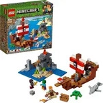 LEGO 21152 Minecraft Das Piratenschiff-Abenteuer, Bauset - Bunt