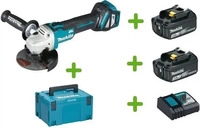 Makita DGA511RFJ, Makita DGA 511 RFJ Akku Winkelschleifer 18V 125mm Brushless +...