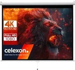 celexon basic Rollo-Leinwand 100" | 200x150 cm 4:3 | ausziehbare Full-HD 4K