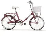 MBM Klapprad 20 Zoll New ANGELA Rot - Rot
