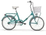 MBM Klapprad 20 Zoll New ANGELA T&uuml;rkis - T&uuml;rkis
