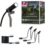 Paulmann Plug & Shine LED Gartenstrahler Plantini Erweiterungsset - Grau/Schwarz