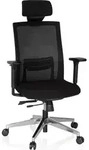hjh OFFICE Profi Chefsessel CAPTIVA Ergonomischer B&uuml;rostuhl mit Armlehnen