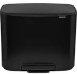 Brabantia Bo Treteimer 36 L schwarz - Schwarz