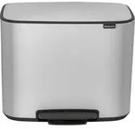 Brabantia Bo Treteimer weiss, 11 + 23 L - Wei&szlig;