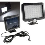LED Solar Wandleuchte m. Bewegungsmelder 300lm 6000K Akku externe Solarzelle -