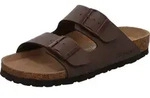 Rohde Damen Pantolette zwei Riemen Schnalle gepolstert Kork Fu&szlig;bett Alba 5631,