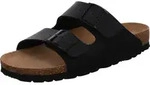 Rohde Damen Pantolette zwei Riemen Schnalle gepolstert Kork Fu&szlig;bett Alba 5631,