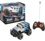 Revell Mini Racing SUV Line Backer - Abenteuer f&uuml;r Zuhause! - Schwarz/Blau/Wei&szlig;