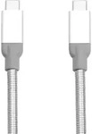 Verbatim Sync & Charge Stainless Steel USB-C auf USB-C 3.1 30 cm - Silber