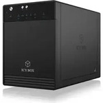 ICY BOX IB-3740-C31, Externes 4-fach Single Mode System f&uuml;r 3,5" SATA I/II/III