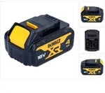 DeWalt DCB 182 Akkupack 18 V 4,0 Ah / 4000 mAh XR Li-Ion Akku - mit Ladestandanzeige
