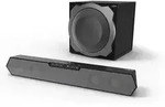 uRage SoundZbar 2.1 Unleashed, 2.1 Kan&auml;le, 100 W, 6 Ohm, Kabellos, 60 W, 20 - 160 Hz