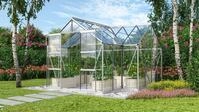 Vitavia Gew&auml;chshaus "Sirona" aluminium 13 m&sup2; 3 mm ESG