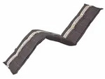 MADISON RELAA056 Relaxauflage, Madison Garden ca 170x50x8 cm, grau Kissen -...
