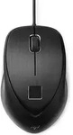HP Maus USB Fingerprint Laser-3Tasten-kabelgebunden-USB - Schwarz