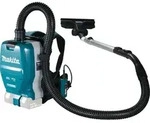 Makita DVC261ZX15, Trocken, 2 l, HEPA, Filterung, Schwarz, Blau - Schwarz/Blau