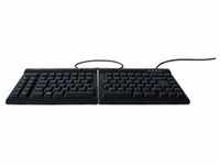 Kinesis KB800PB-de Kinesis T30 Freestyle2 Tastatur Std Breite 39-52 cm schwarz