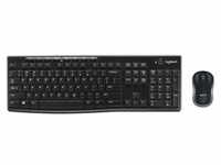 Logitech MK270 Combo Tastatur und kabellose Maus kabellosem Nano-Empfänger (QWERTY-