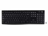 Logitech Wireless Keyboard K270 - Tastatur, kabellos | 920-003743