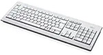 Fujitsu KB521, Volle Gr&ouml;&szlig;e (100%), Kabelgebunden, USB, QWERTZ, Grau - Grau