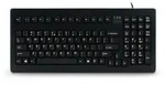 CHERRY MX1800 - Tastatur - PS/2, USB - USA - Schwarz - Schwarz