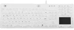 iM-IKB110-WH Tastatur Renkforce Wei&szlig; Spritzwassergesch&uuml;tzt, Staubgesch&uuml;tzt,