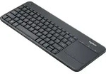 Logitech Wireless Touch Keyboard K400 Plus - Tastatur - kabellos - 2.4 GHz -