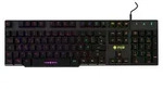 Inca IKG-446, Kabelgebunden, USB, Mechanischer Switch, QWERTZ, RGB-LED, Schwarz -