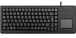 CHERRY XS Touchpad KB, Kabelgebunden, PS/2, Schwarz - Schwarz