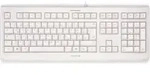 CHERRY KC 1068 - Tastatur - USB - QWERTZ - Deutsch - Grau, wei&szlig; - Grau