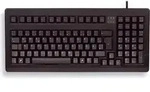 CHERRY G80-1800 - Tastatur - PS/2, USB - Deutsch - Schwarz - Schwarz