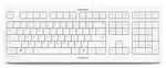CHERRY KC 1000, Volle Gr&ouml;&szlig;e (100%), Kabelgebunden, USB, QWERTY, Grau - Grau
