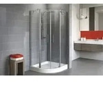 Runddusche mit Dreht&uuml;r SCHULTE Alexa Style 2.0 ExpressPlus 90 x 90 cm Profil