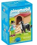 PLAYMOBIL Hofhund mit H&uuml;tte, 70136 - Bunt