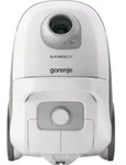 Gorenje VCEA21GLW, 700 W, Zylinder-Vakuum, Trocken, Staubbeutel, 3 l, HEPA - Wei&szlig;