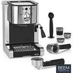 BEEM ESPRESSO PERFECT, Espressomaschine, 1,25 l, Gemahlener Kaffee, 1470 W, Schwarz,