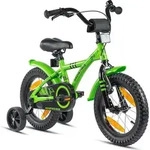 PROMETHEUS Kinderfahrrad 14 Zoll Jungen und M&auml;dchen in Gr&uuml;n & Schwarz mit