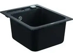 GROHE 31650AP0, Aufsatzwanne, Rechteckig, Quarzkomposit, Schwarz, 1 Becken,