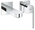 GROHE Plus, Chrom, Metall, Wand, Hebelgriffe, Einzelbild - Silber