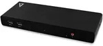 V7 USB-C Universal-Dockingstation mit Stromversorgung, 4K-Dual-Monitor,