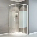 SCHULTE Runddusche Sunny ExpressPlus R550 90 x 90 x 190 cm Dekor Dezent Light