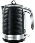 Russell Hobbs Inspire Wasserkocher 1,7 l 2400 W Schwarz, Silber - Schwarz/Silber